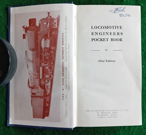 Locomotive engineers pocket - 'locomotive,