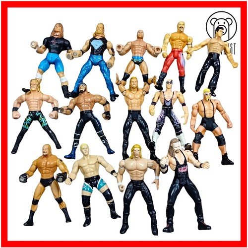 14x wwf wwe action figure - 14x, lot