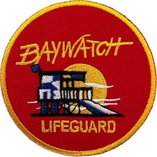 Baywatch Patch Iron Sew On T