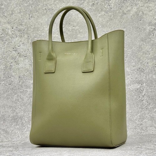 Charles keith tote bag khaki - bag,