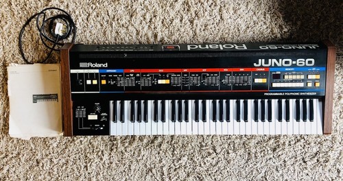 Roland juno synthesizer - juno-60,