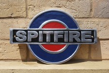 Spitfire Aluminium Wall Plaque