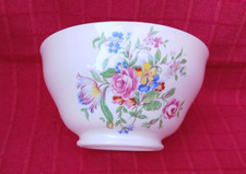 Vintage Adderley English Fine Bone China Sugar Bowl Multi Coloured Floral VGC