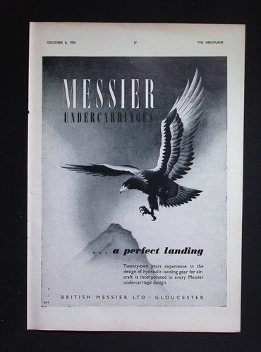 Original 1950 advert messier - advert,