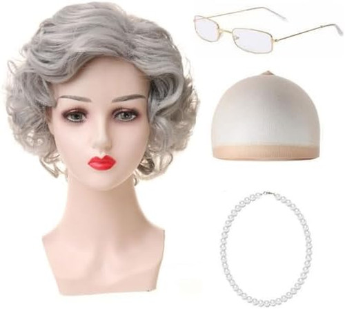 Piece old lady - 4, curly