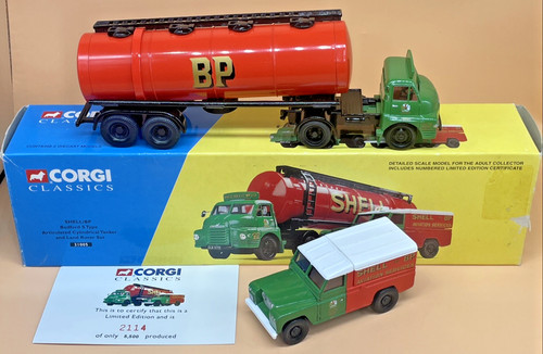 Corgi 31005 shell bedford s - bp,