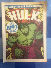Marvel Comics - Hulk Comic No 1 and No 2 1979
