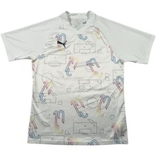 Puma X Neymar Jr Thrill Football Soccer Training Jersey Shirt Men's Large Slim