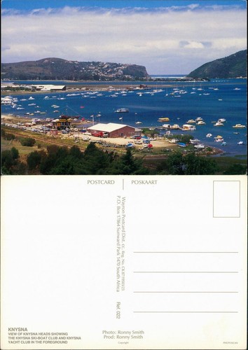 Postcard knysna city port - city,,