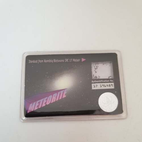 Meteorite sample stardust - sample",