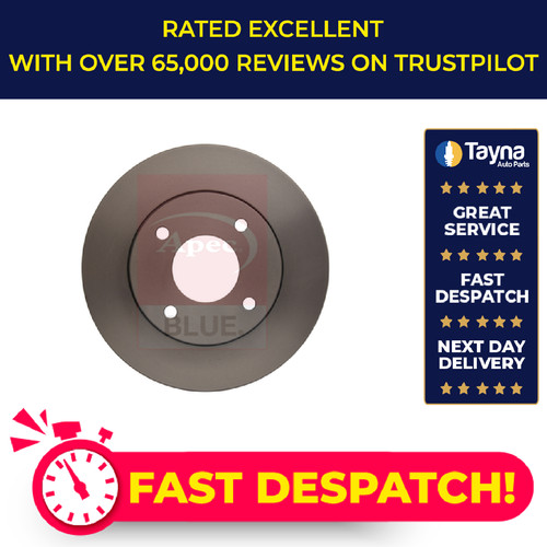Brake discs pair vented - 2x,