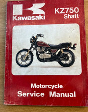 Kawasaki KZ Z 750 shaft GT 750 82-84 genuine workshop manual 99924-1035-03 USED