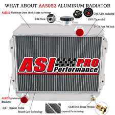 Upgraded 3 Row Aluminium