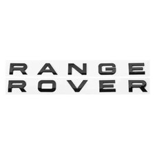 Range Rover Sport Grill & Boot Badge Emblem | ABS | Gloss & Matte/Easy Install