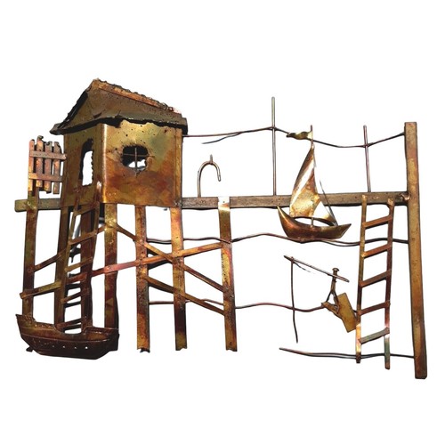 Metal wall hanging - metal,