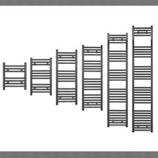Anthracite Grey Heated Towel Rail Radiator | All Sizes | Fast Delivery Bathroom