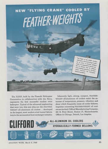 1948 clifford oil cooler - clifford,