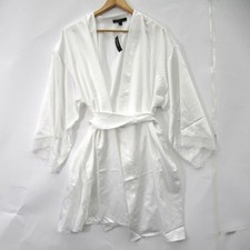 Ann Summers Cherry Ann Robe Size Large / UK 16-18 Ivory White & Tags - Preloved 