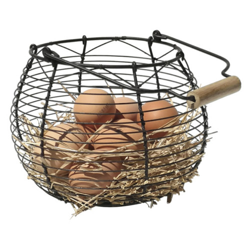Wire egg basket stylish - wire,