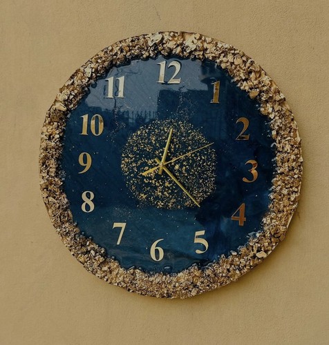 Resin wall clock - 30cm, numeral