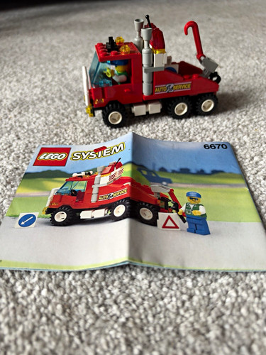 Lego town 6670 tow truck - tow,