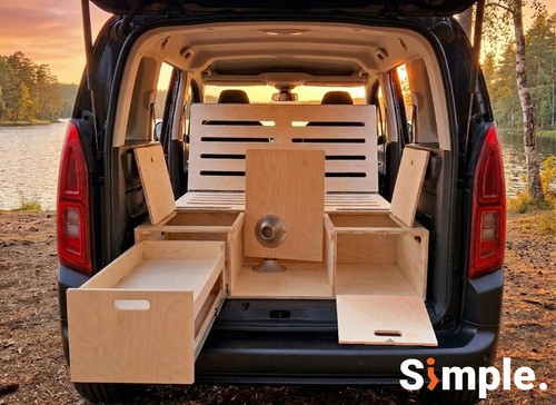 Fiat doblo lux camper - lux, van