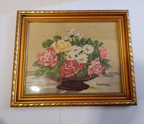 Vintage still life flowers - still,