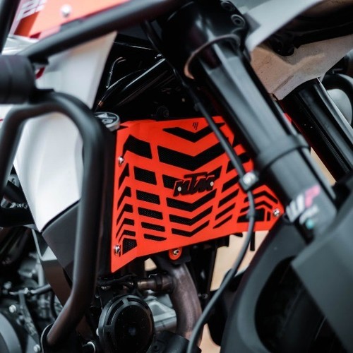 Radiator guard fit - (orange),