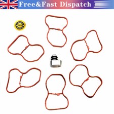 Intake Swirl Flap Delete Blank Plug With Manifold Gaskets For BMW E90 N57 N57S