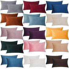Plain Velvet Cushions Covers