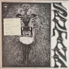 Santana Self Titled Vinyl