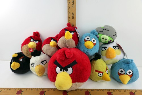 Lot angry birds red - of,