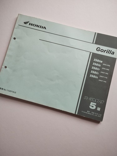 Honda gorilla z50j factory - gorilla,
