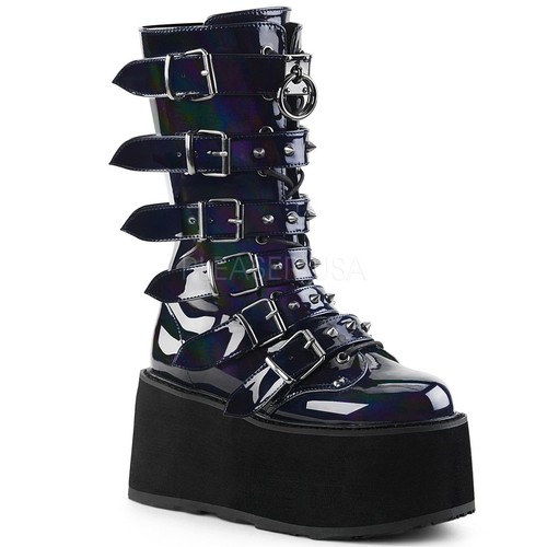 Pleaser demonia mid - demonia, mid-calf