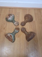 Set of 4 Original Antique Ball