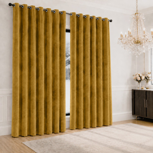 Heavy velvet curtains bedroom - heavy,