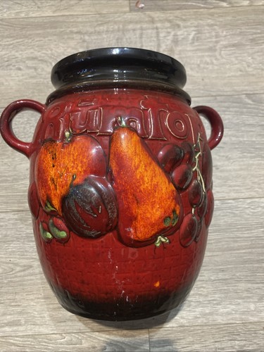 West germany rumtopf red fruit - west,