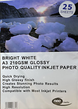 Neo A3 210gsm White Gloss