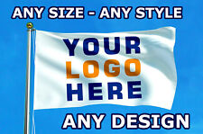 CUSTOM PRINTED PERSONALISED FLAG / BANNER | ANY SIZE | ANY DESIGN | UK SELLER