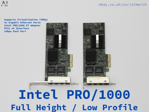 Intel pro 1000 low - pro/1000,