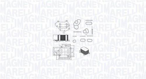 Engine oil cooler fits citroen - oil,