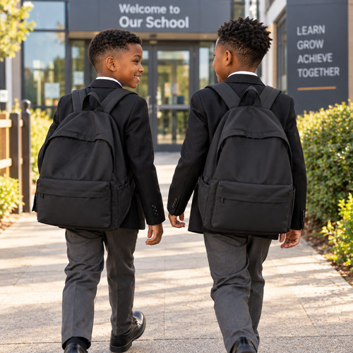 Black school backpack travel - backpack, ,