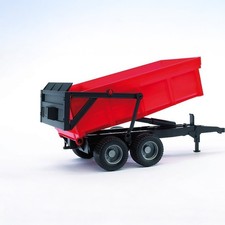 Bruder Red Tipper Trailer Toy