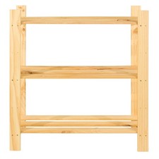 Solid Pine Slatted Storage