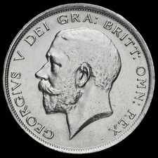 1918 George V Silver Half