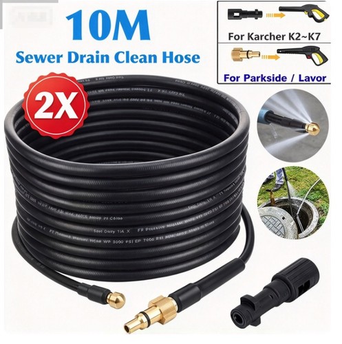 2pcs 10m high pressure - 2pcs,