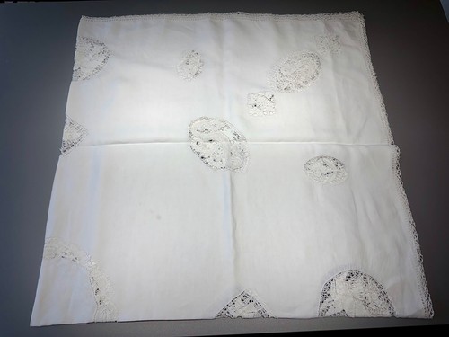 Vintage white linen - vintage,