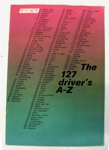 Fiat 127 car sales - sales, brochure