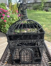 Large 15” Ornate Metal Bird