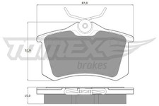 Brake pads Rear Axle TX 10-78